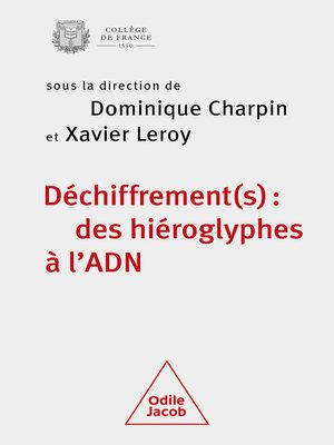 cover image of Déchiffrement(s)